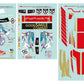 Hatsune Miku Pegatinas 1/10 GSR Character Customization Series 052 Racing Miku SPA 2025 Ver.
