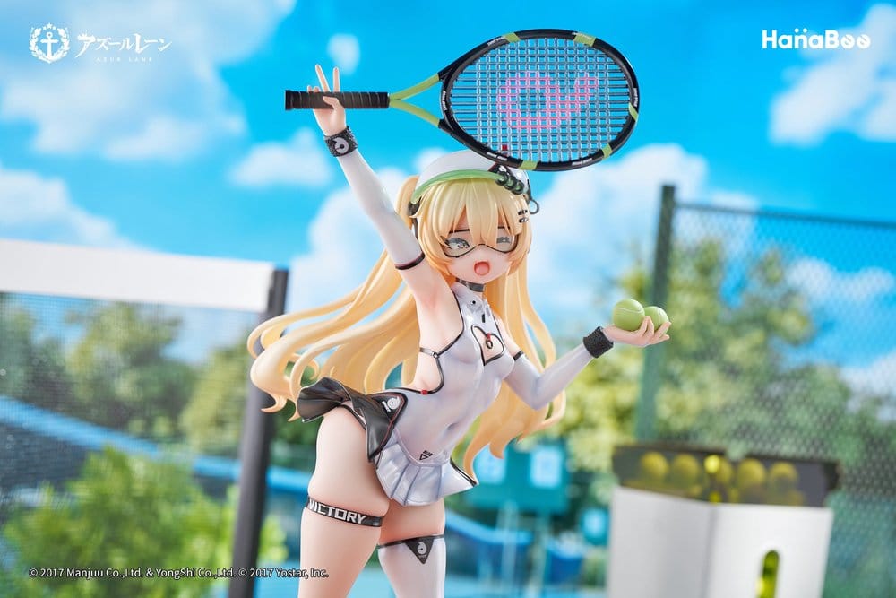 Azur Lane Figura PVC 1/6 Bache: Showy Sports Star 27 cm