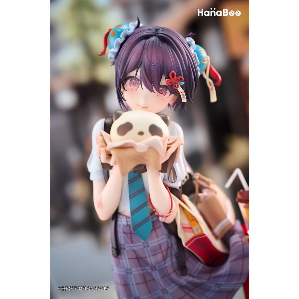 Original Character Figura PVC 1/6 Panda Nikuman-chan Deluxe Edition 26 cm