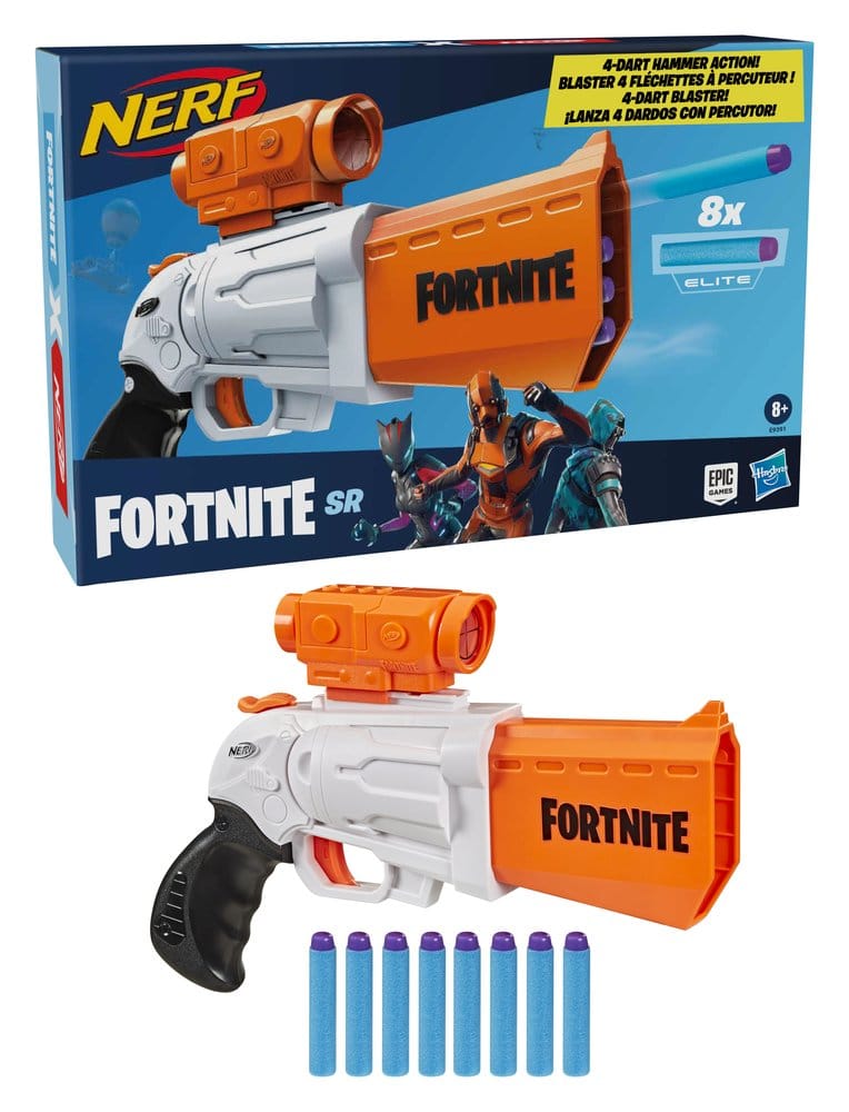 Fortnite NERF Lanzador de Dardos SR