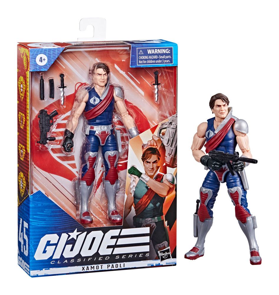 G.I. Joe Classified Series Figura 2023 Xamot Paoli 15 cm - Z POP Toys