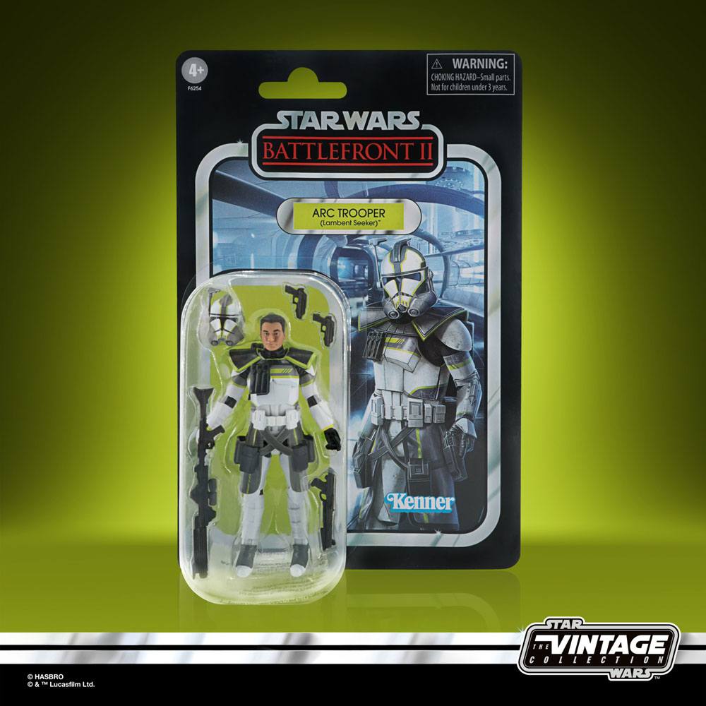Star Wars: Battlefront II Vintage Collection Gaming Greats Figura 2022 ARC Trooper (Lambent Seeker) 10 cm - Z POP Toys