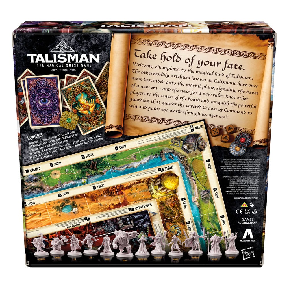 Talisman: The Magical Quest Game - 5th Edition Juego de Mesa *Edición Inglés*