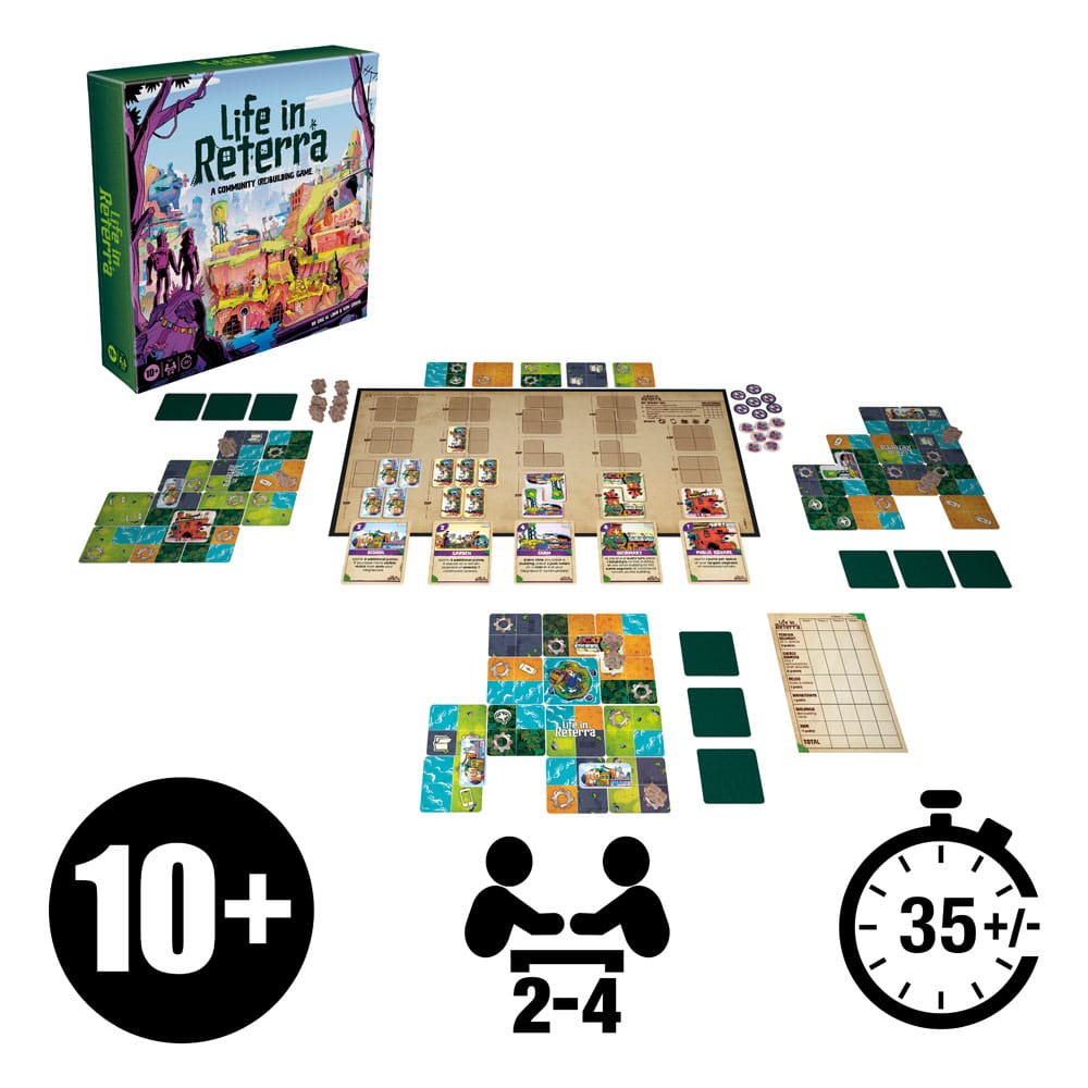 Life in Reterra Juego de Mesa *Edición Inglés*