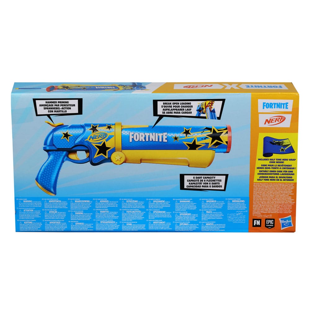 Fortnite NERF Lanzador Half Tone Hero