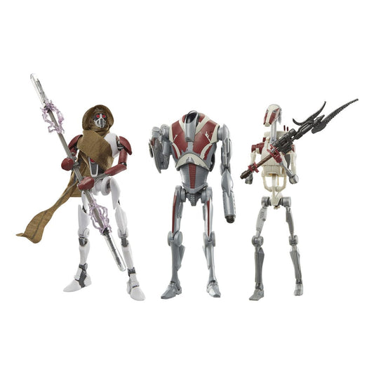 Star Wars Jedi: Survivor Black Series Pack de 3 Figuras Magna Guard, Super Battle Droid & Battle Droid