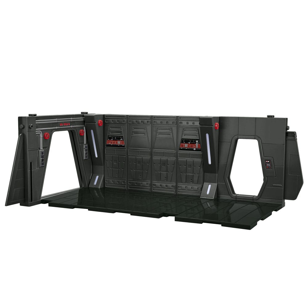 Star Wars: The Mandalorian Vintage Collection Tantive IV Hallway con figura de Mandalorian Privateer 10 cm