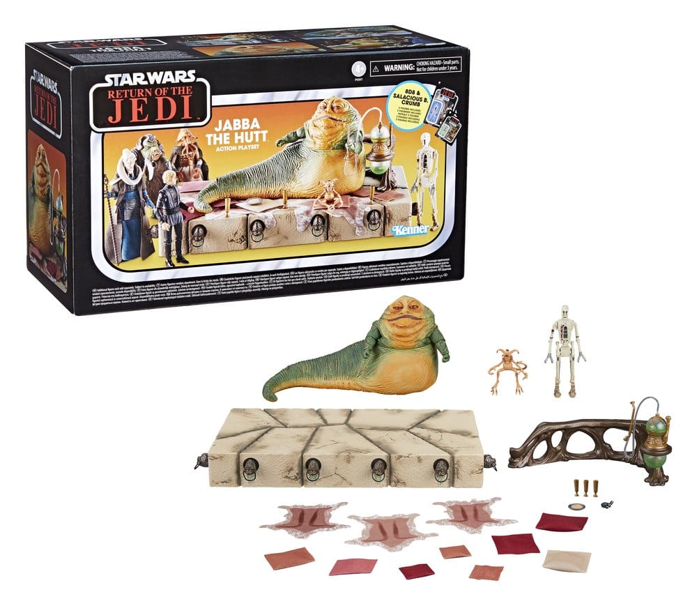 Star Wars Episode VI Vintage Collection Set de Juego Jabba the Hutt 10 cm