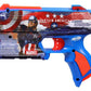 Marvel NERF Lanzador de Dardos Captain America