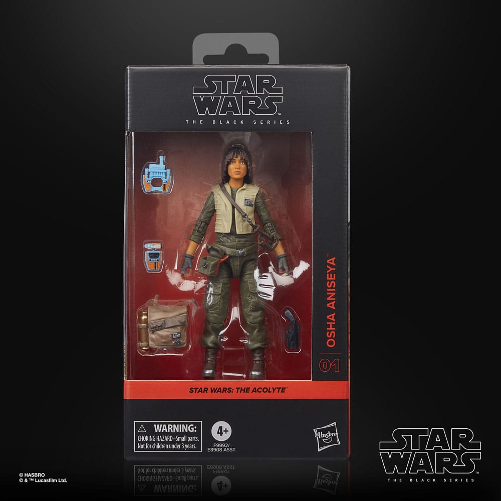 Star Wars: The Acolyte Black Series Figura Osha Aniseya 15 cm