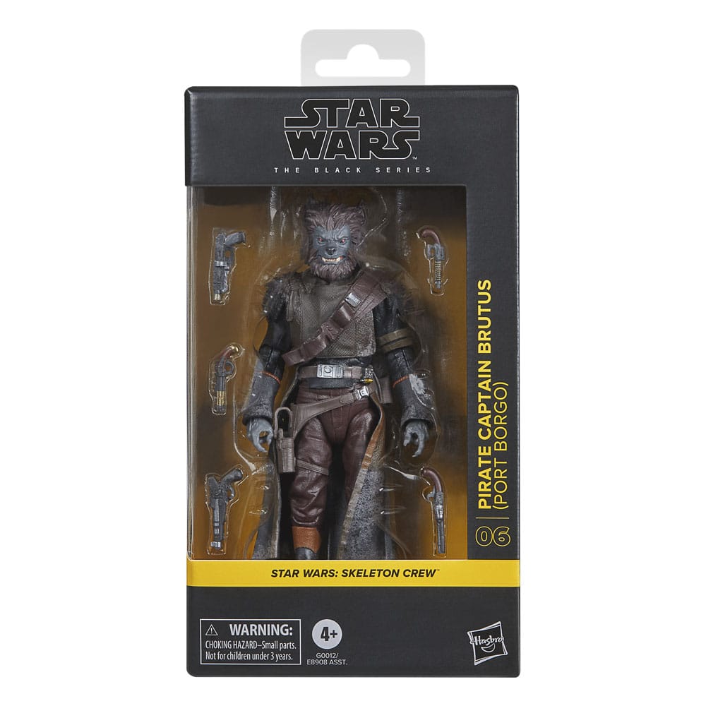 Star Wars: Skeleton Crew Black Series Figura Pirate Capitaine Brutus (Port Borgo) 15 cm