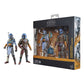 Star Wars: The Mandalorian Black Series Pack de 2 Figuras Mandalorian Shriek-Hawk Trainers 15 cm