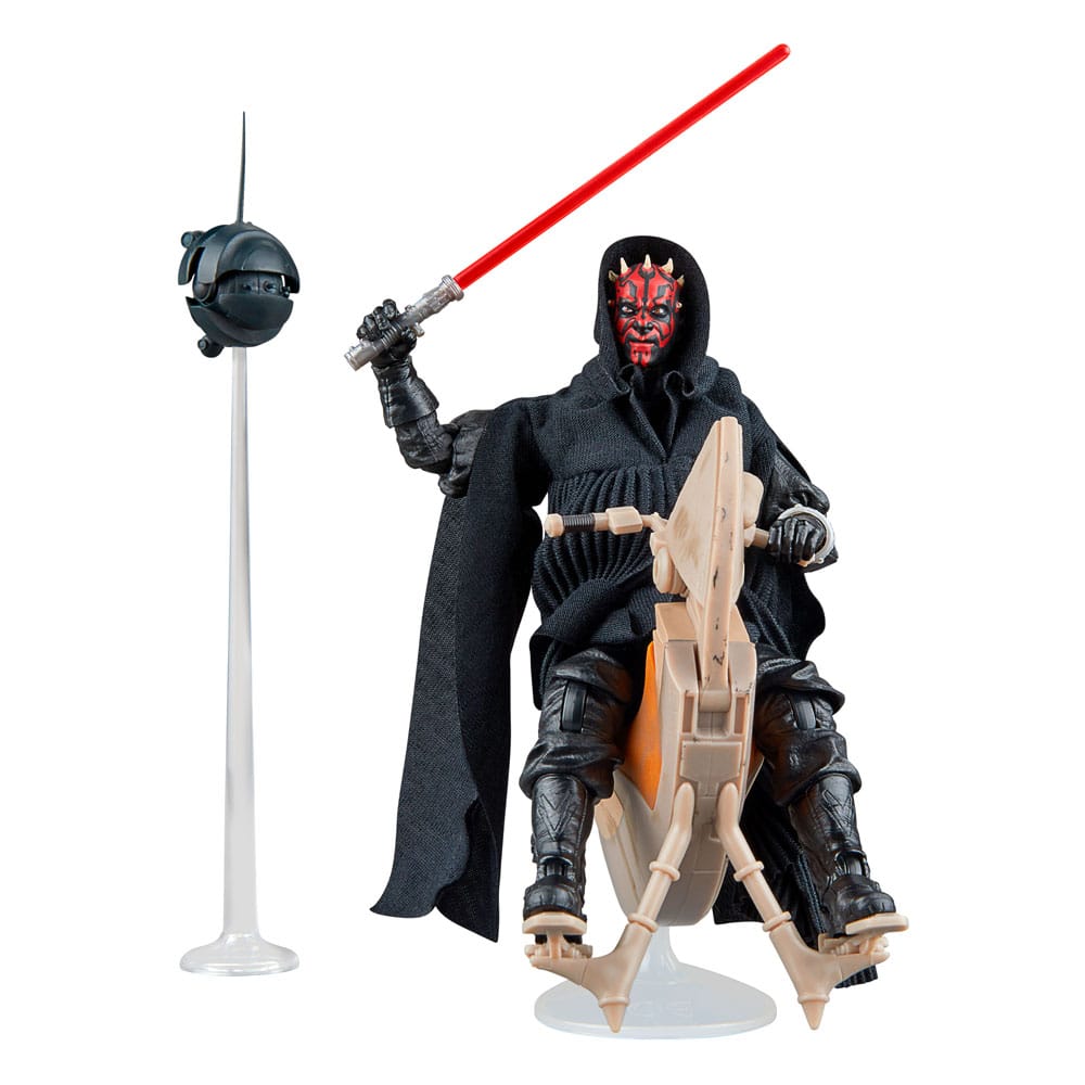 Star Wars Episode I Black Series Vehículo con Figura Darth Maul & Sith Speeder 25th Anniversary