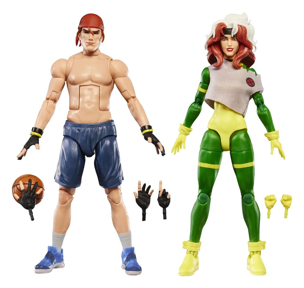 X-Men '97 Marvel Legends Pack de 2 Figuras Gambit & Marvel's Rogue 15 cm
