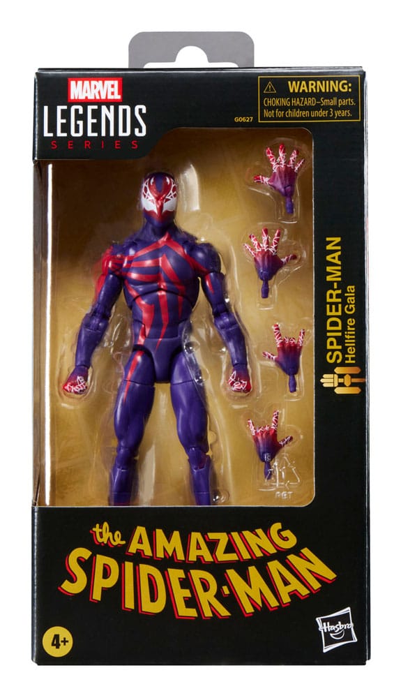 The Amazing Spider-Man Marvel Legends Figura Spider-Man Hellfire Gala 15 cm
