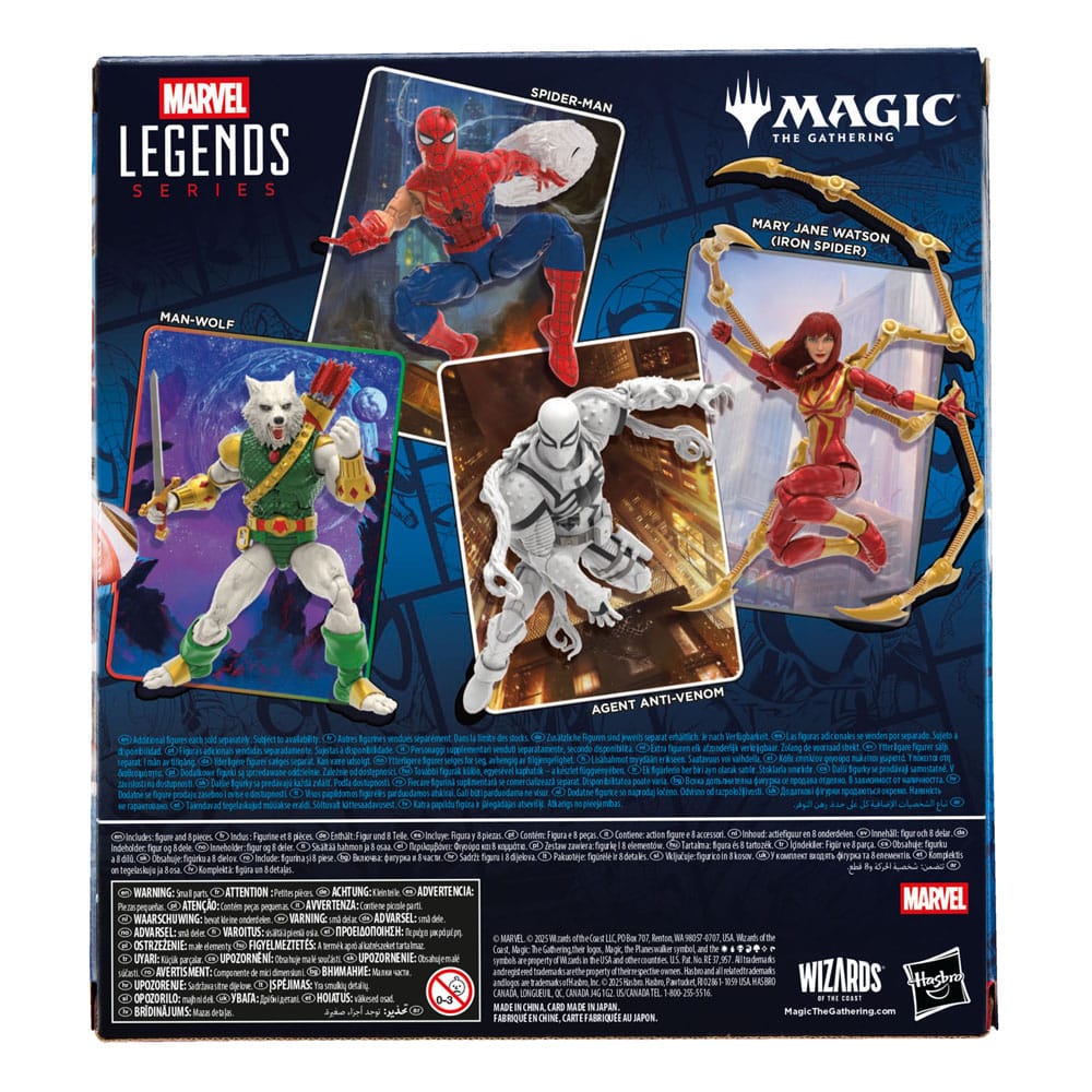 Marvel Legends Magic: The Gathering Figura Mary Jane Watson (Iron Spider) (con carta exclusiva metalizada) 15 cm