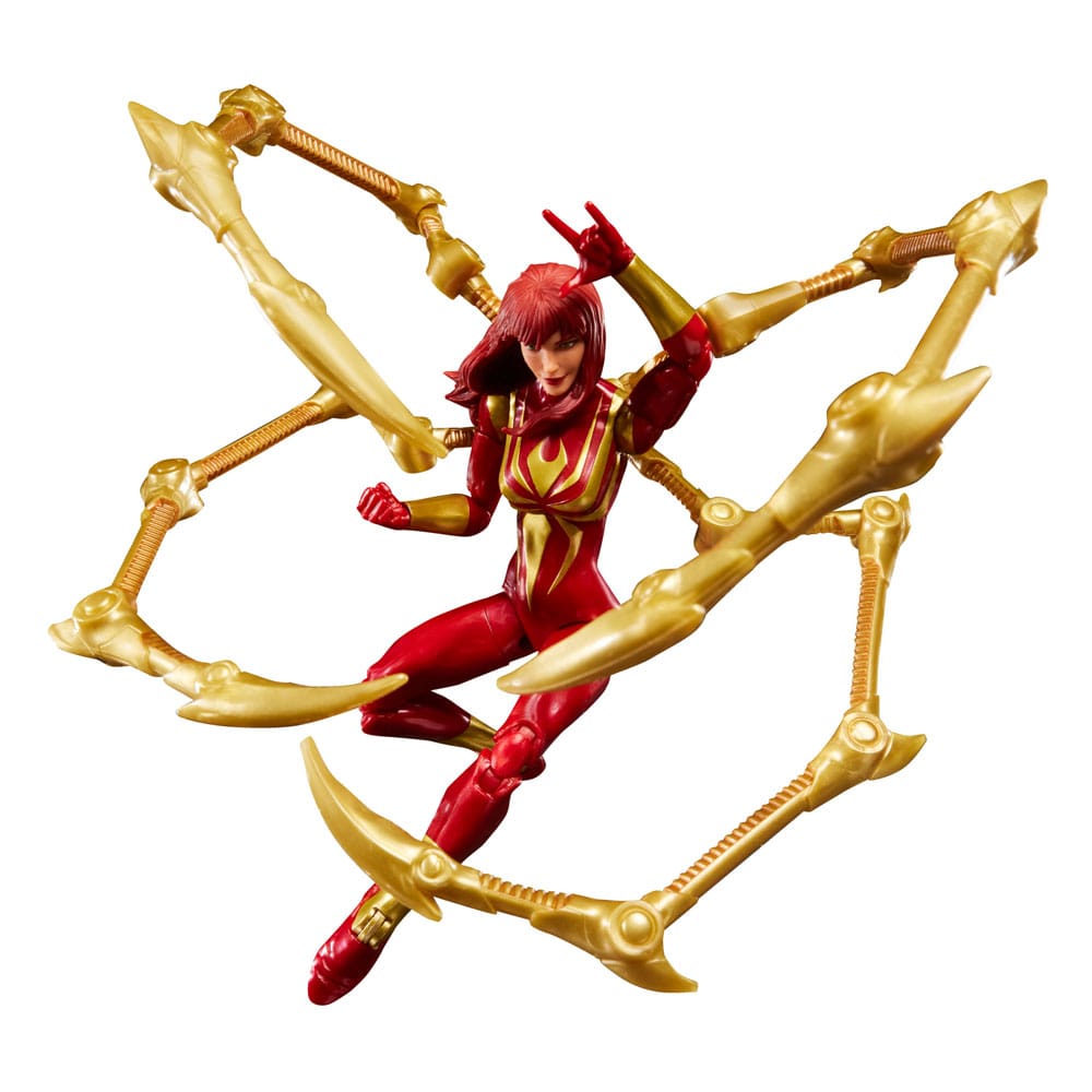 Marvel Legends Magic: The Gathering Figura Mary Jane Watson (Iron Spider) (con carta exclusiva metalizada) 15 cm