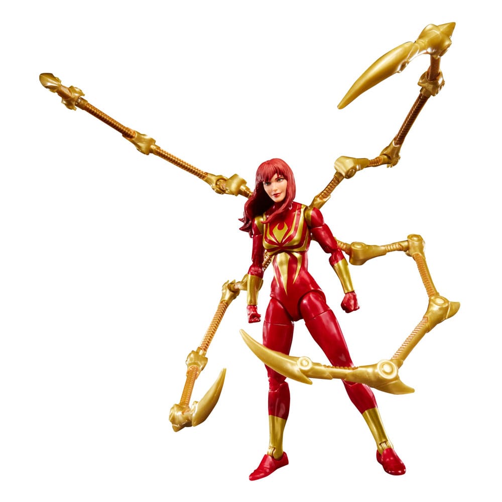 Marvel Legends Magic: The Gathering Figura Mary Jane Watson (Iron Spider) (con carta exclusiva metalizada) 15 cm