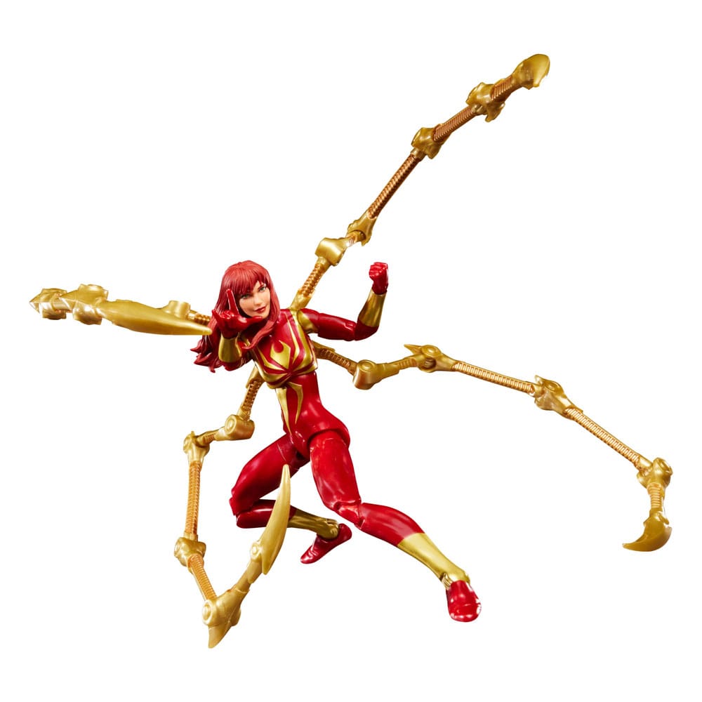 Marvel Legends Magic: The Gathering Figura Mary Jane Watson (Iron Spider) (con carta exclusiva metalizada) 15 cm