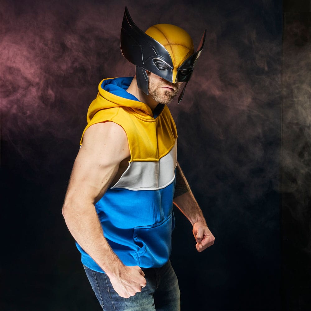 Deadpool & Wolverine Máscara Roleplay Premium Wolverine