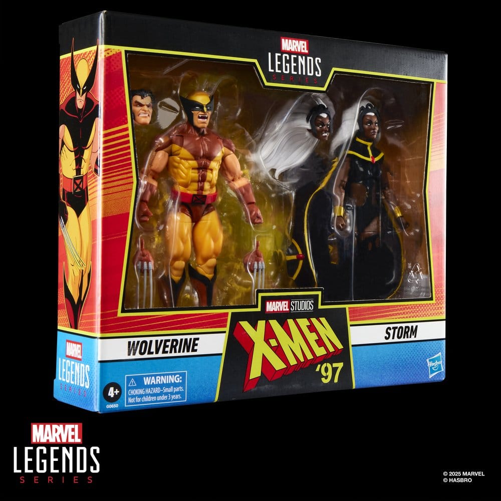 Marvel Legends Pack de 2 Figuras Storm & Wolverine 15 cm
