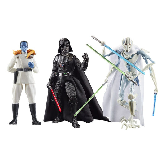 Star Wars Black Series Pack de 3 Figuras Masters of Evil 15 cm