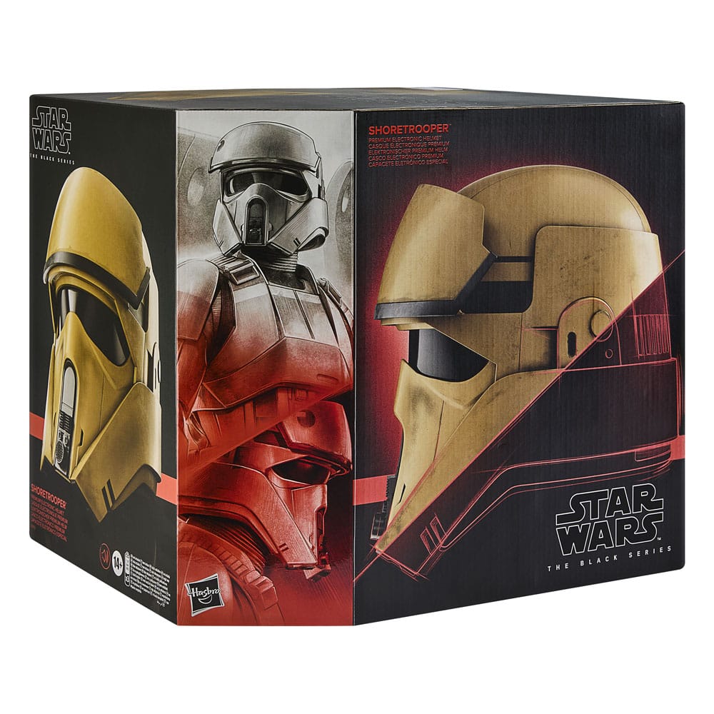Star Wars: Andor Black Series Casco electrónico Shoretrooper