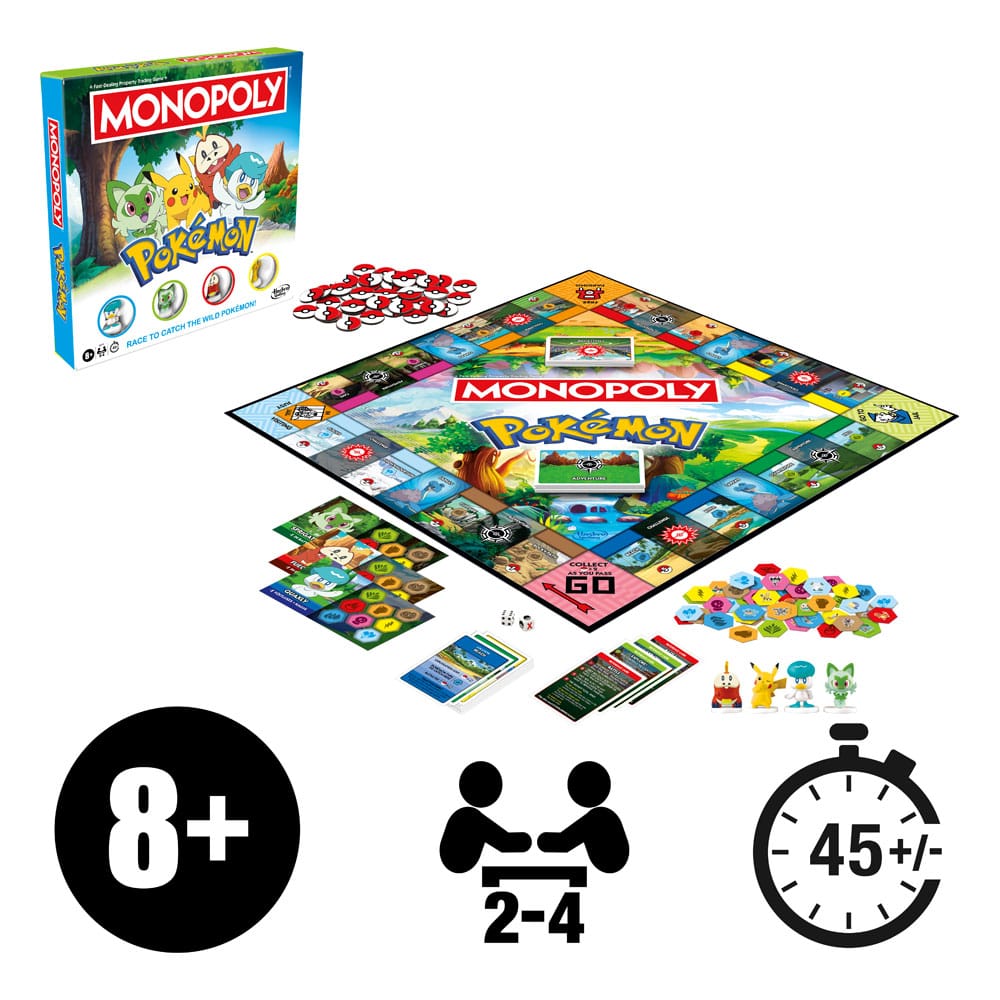 Pokémon Juego de Mesa Monopoly *Edición Inglés*