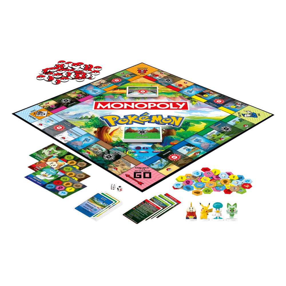 Pokémon Juego de Mesa Monopoly *Edición Inglés*