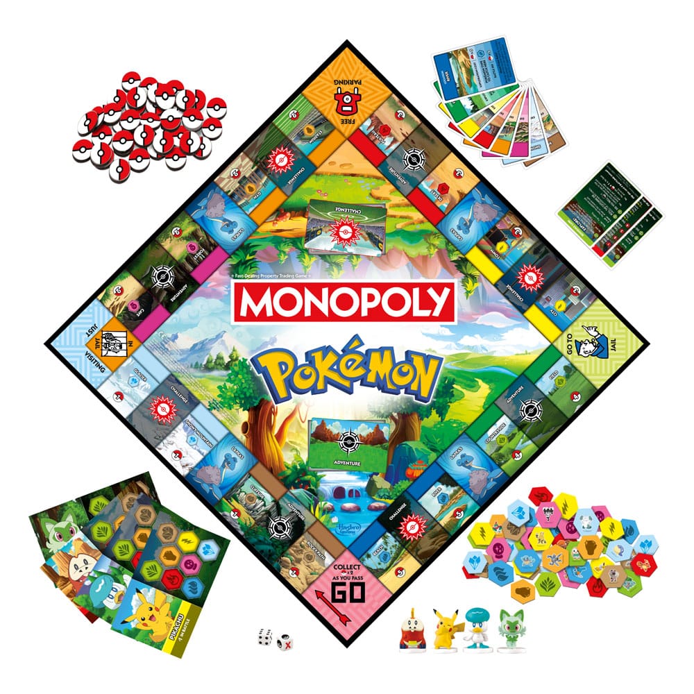 Pokémon Juego de Mesa Monopoly *Edición Inglés*