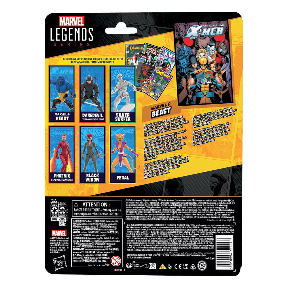 Astonishing X-Men Marvel Legends Figura Marvel's Beast 15 cm