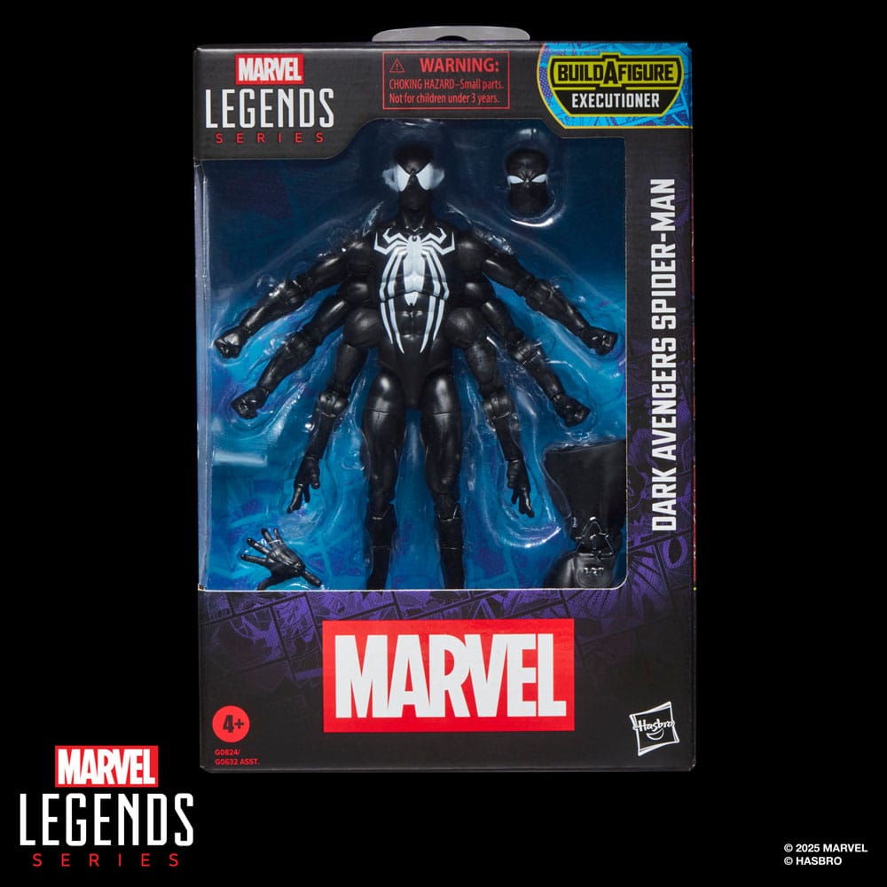 Marvel Legends Action Figura Dark Avengers Spider-Man (BAF: Executioner) 15 cm