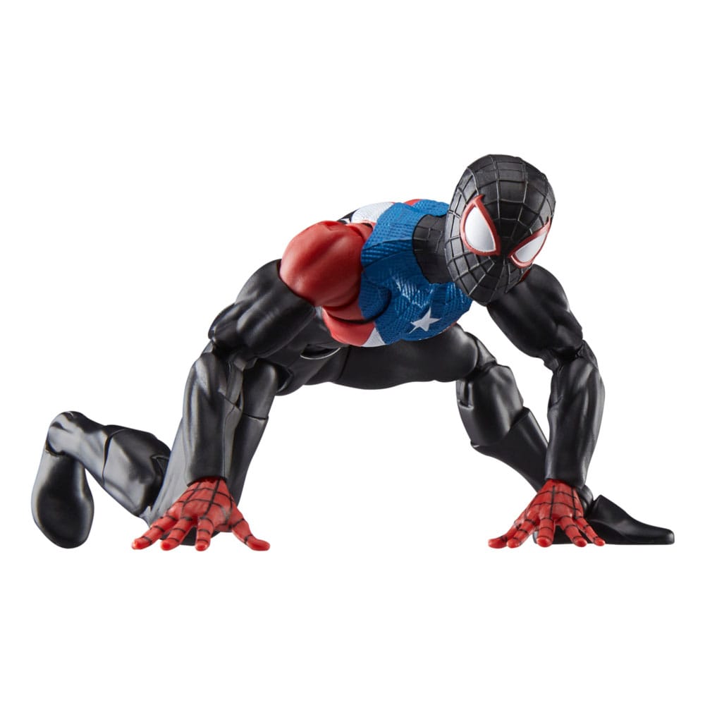FIGURA HASBRO MARVEL LEGENDS SERIES SPIDER - MAN 2 MILES MORALES BORICUA SUIT