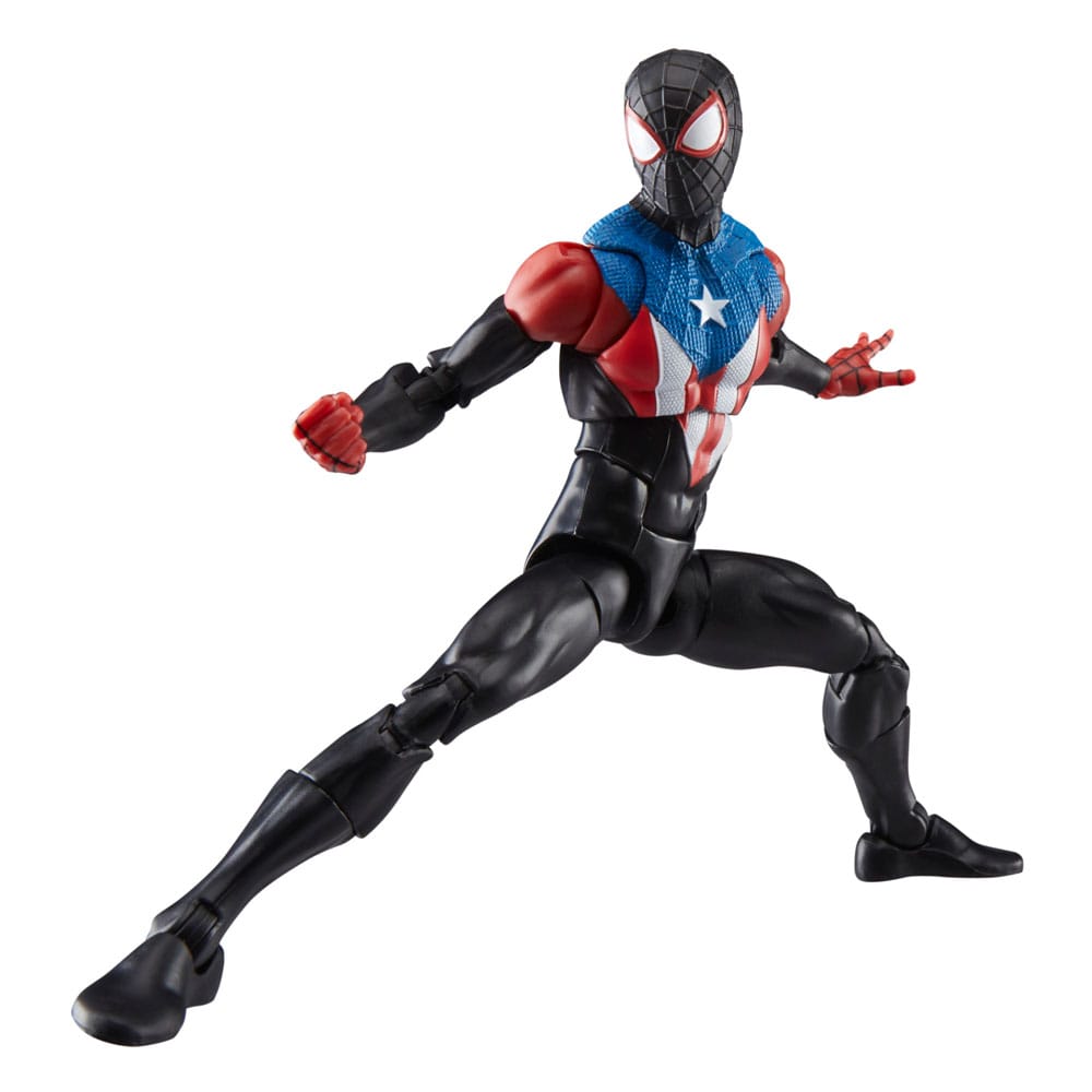 FIGURA HASBRO MARVEL LEGENDS SERIES SPIDER - MAN 2 MILES MORALES BORICUA SUIT