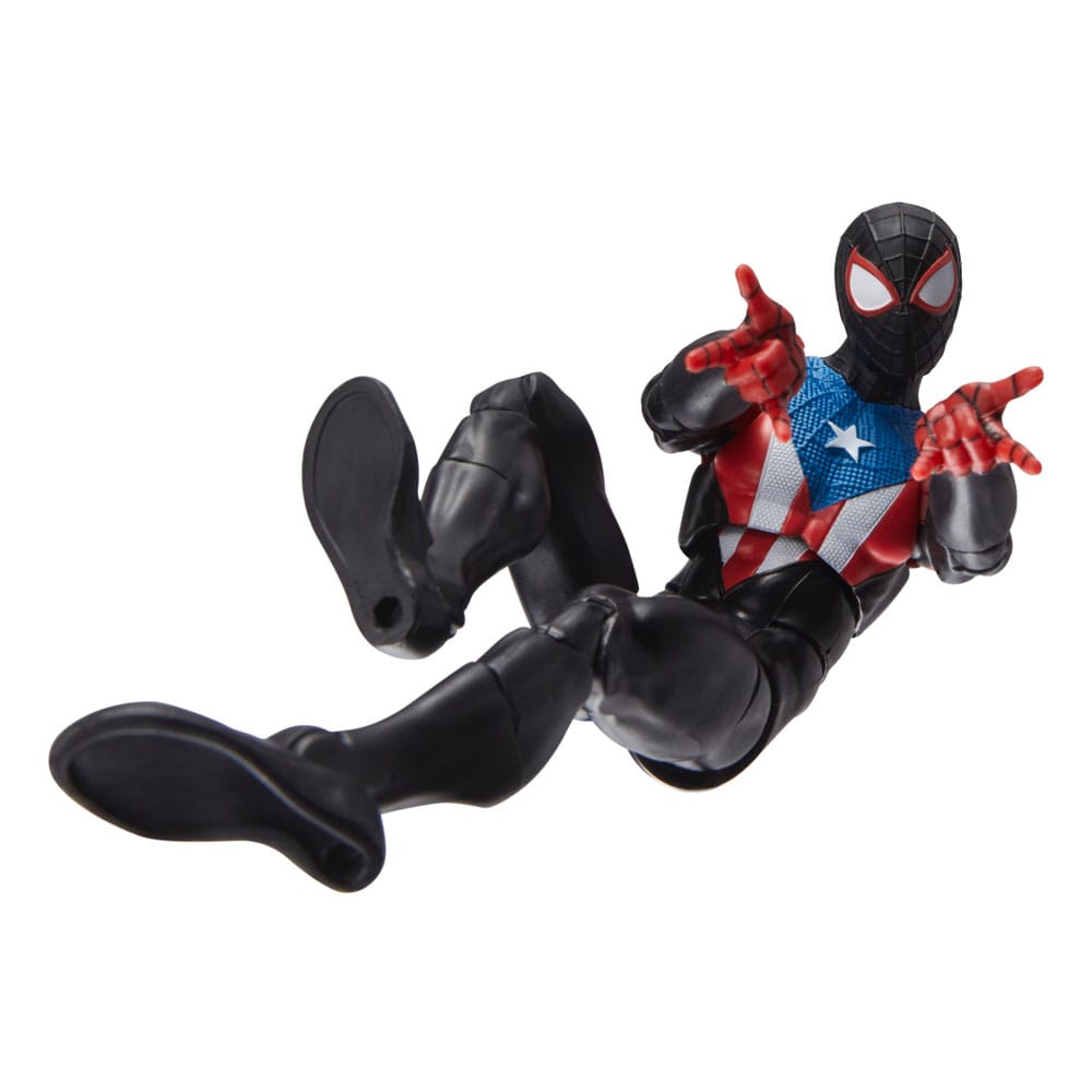 FIGURA HASBRO MARVEL LEGENDS SERIES SPIDER - MAN 2 MILES MORALES BORICUA SUIT