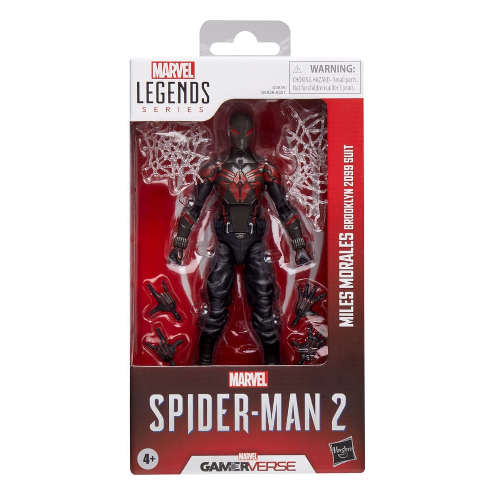 FIGURA HASBRO MARVEL LEGENDS SERIES SPIDER - MAN 2 MILES MORALES BROOKLYN 2099