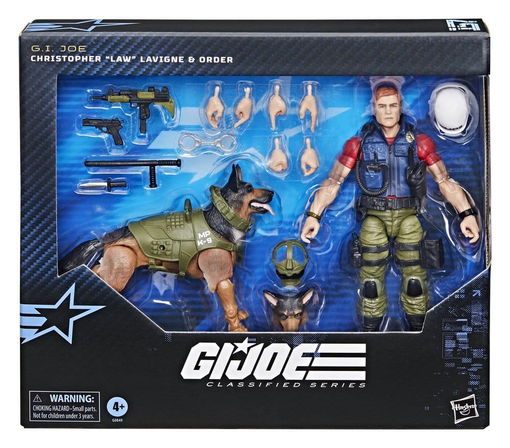G.I. Joe Classified Series Figura #157 Christopher "Law" Lavigne & Order 15 cm