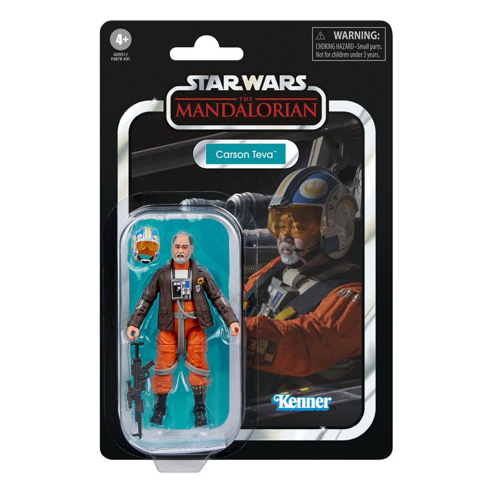 Star Wars: The Mandalorian Vintage Collection Figura Carson Teva 10 cm