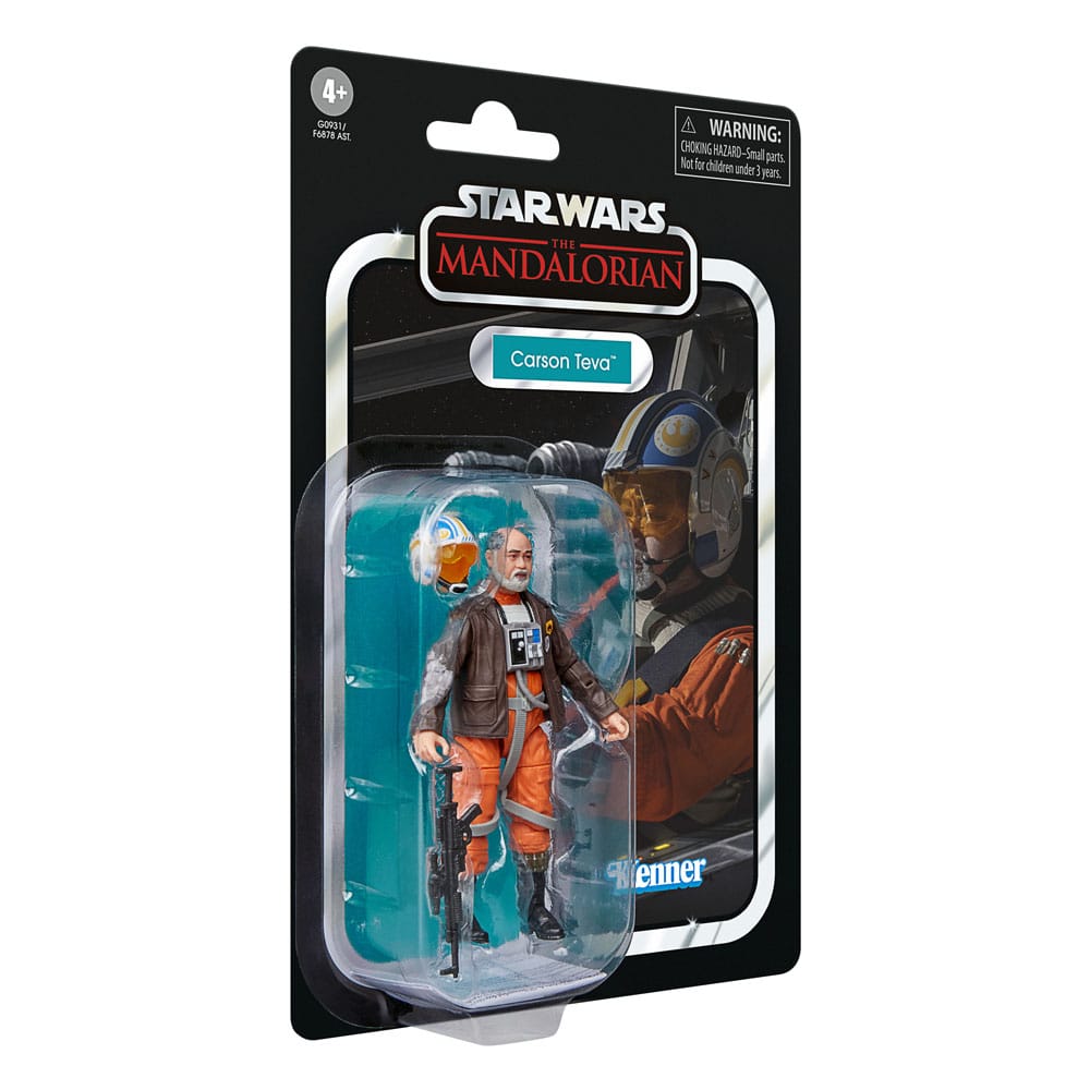 Star Wars: The Mandalorian Vintage Collection Figura Carson Teva 10 cm