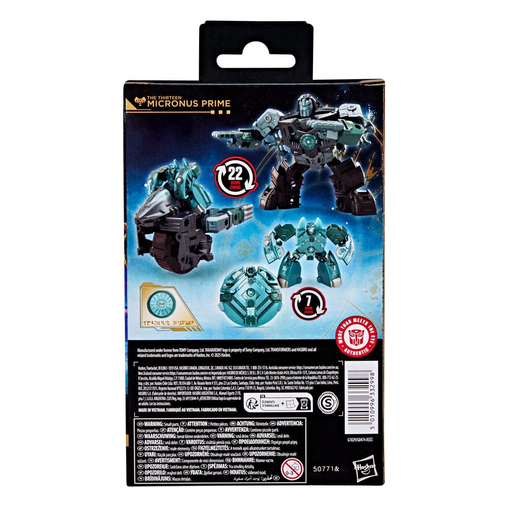 Transformers Age of the Primes Deluxe Class Figura The Thirteen: Micronus Prime 14 cm