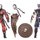G.I. Joe Classified Series Pack de 2 Figuras #160 Cobra Ninjas Slice & Dice 15 cm