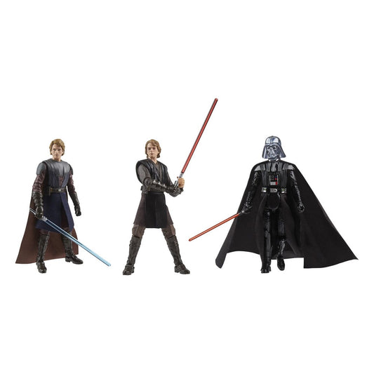 Star Wars Vintage Collection Pack de 3 Figuras The Journey of Anakin Skywalker