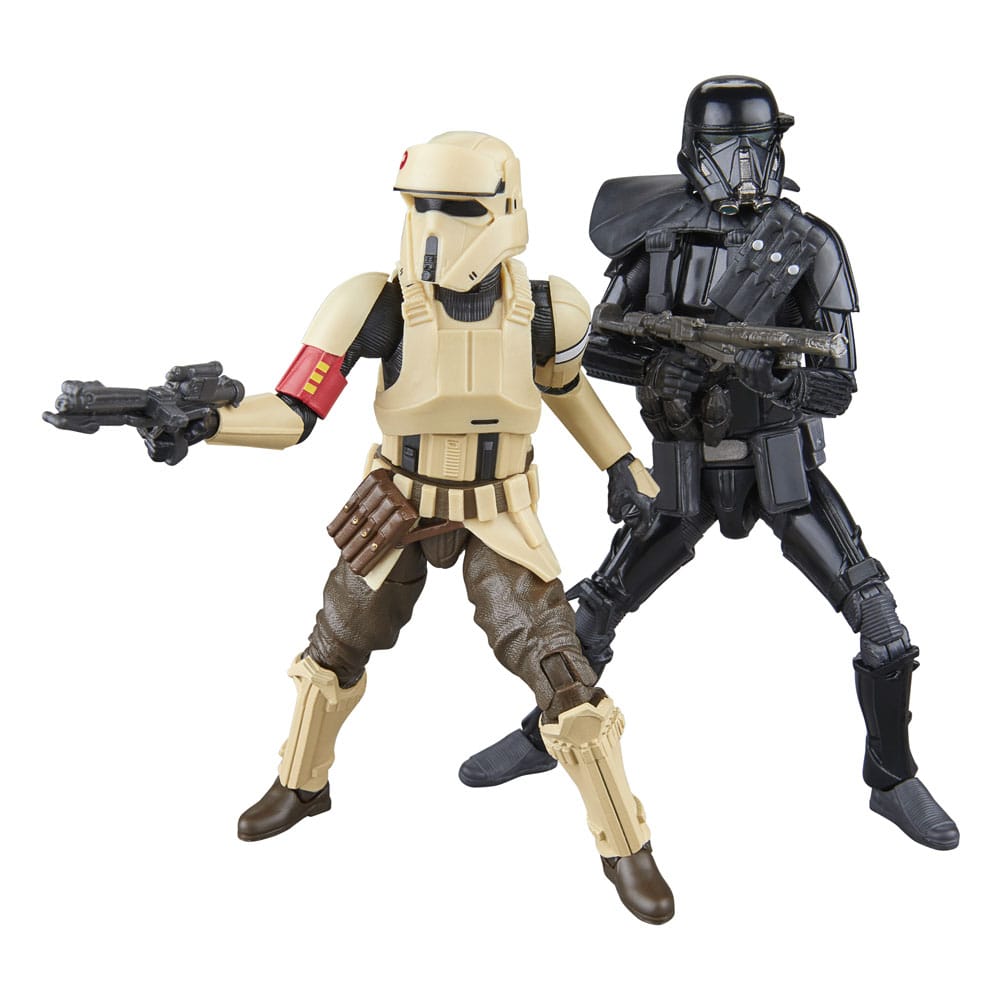 Star Wars: Rogue One Black Series Pack de 2 Figuras Shoretrooper & Death Trooper 15 cm