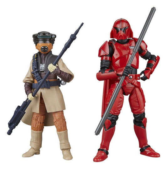 Star Wars: Shadows of the Empire Black Series Figuras Luke Skywalker (Imperial Guard) & Princess Leia Organa (Boushh) 15 cm
