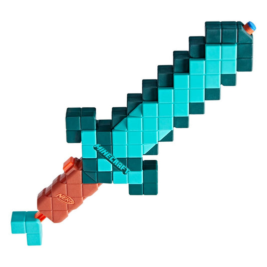 Minecraft NERF Espada de diamante Lanzadardos