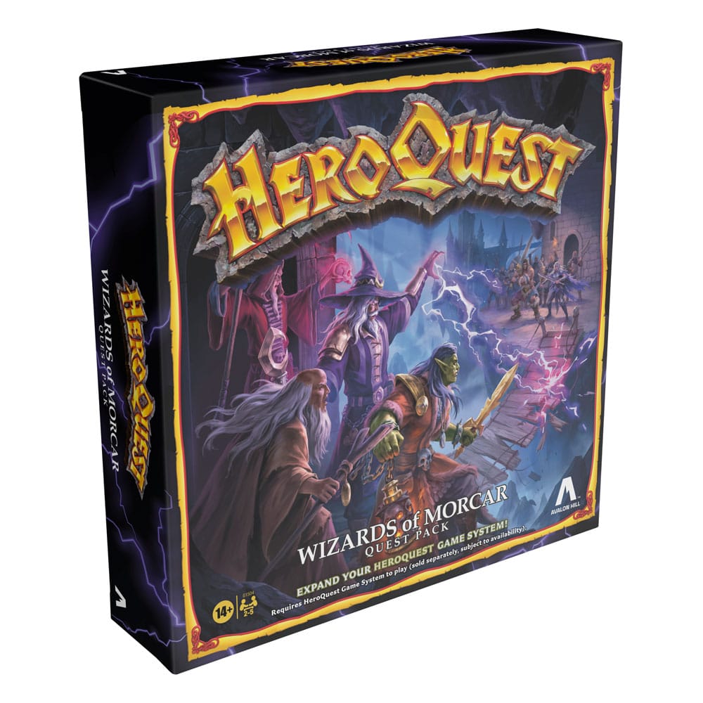 HeroQuest Expansión del Juego de Mesa Wizards of Morcar Pack de Misión *Edición Inglés*