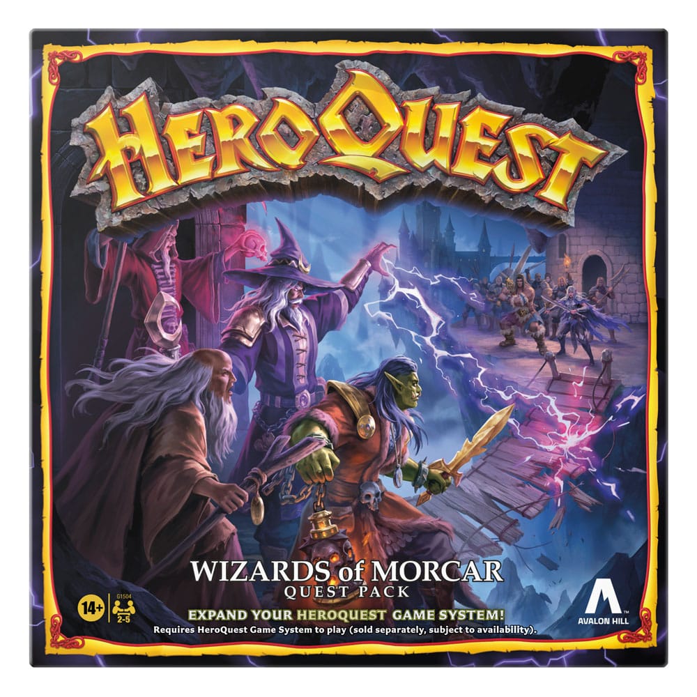 HeroQuest Expansión del Juego de Mesa Wizards of Morcar Pack de Misión *Edición Inglés*