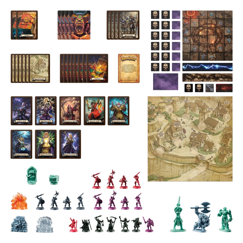 HeroQuest Expansión del Juego de Mesa Wizards of Morcar Pack de Misión *Edición Inglés*