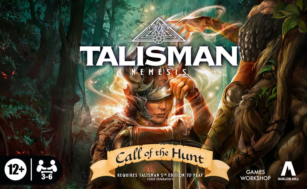 Talisman: Nemesis Expansión del Juego de Mesa Call of the Hunt *Edición Inglés*