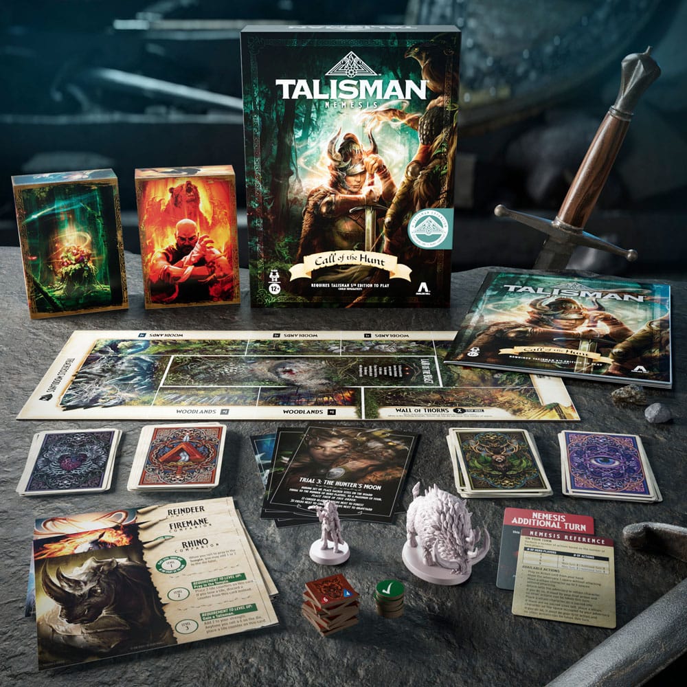 Talisman: Nemesis Expansión del Juego de Mesa Call of the Hunt *Edición Inglés*